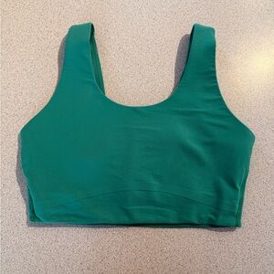 all in motion Emerald Green Scoop Bralette